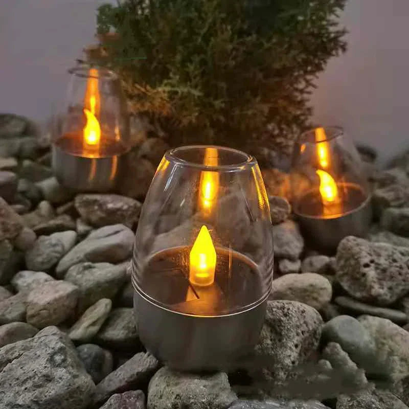 CandelaSoleil – Elegant Solar Lantern for Garden and Terrace