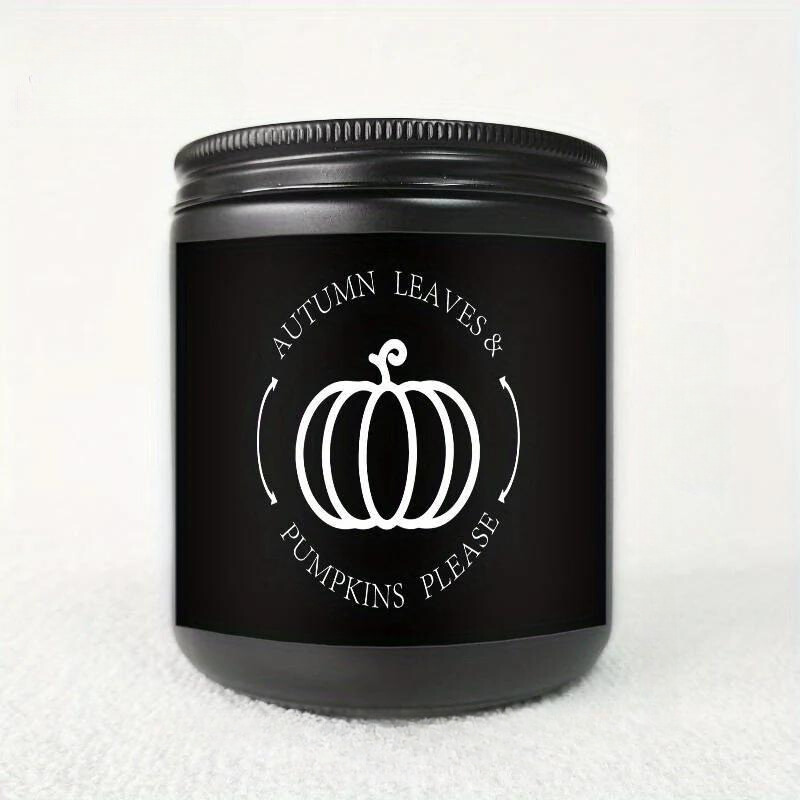 Autumn Glow – Scented Candle with Autumn Leaves & Pumpkins
