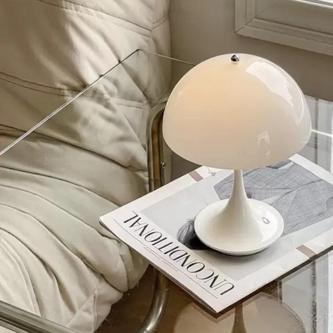 ShroomLite - Mushroom-Shaped Modern LED Table Lamp