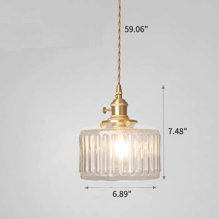 CrystalGlare - Vintage Crystal ceiling lamp