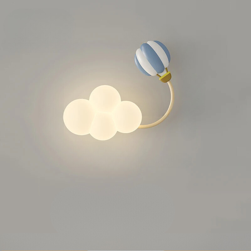 Cartoon Airplane Light – Playful Wall Lamp for the Children's Room