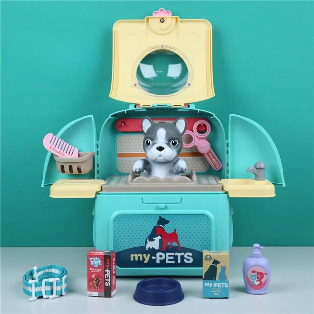 Pet Paradise - Portable Pet Grooming Set for Kids