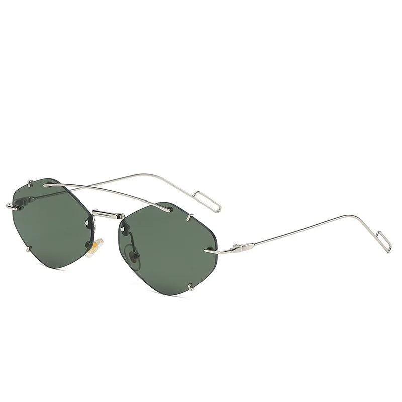 Lucia Eyewear – Trendy Rimless Sunglasses