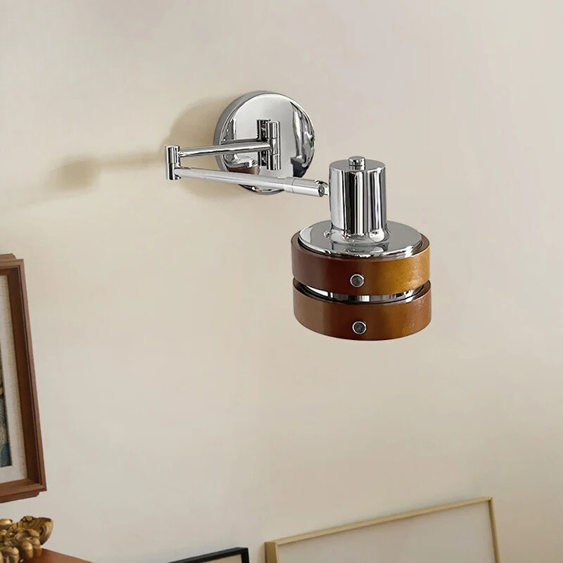 Telescopic Lamp – Adjustable Retro Bedside Lamp with Reading Function