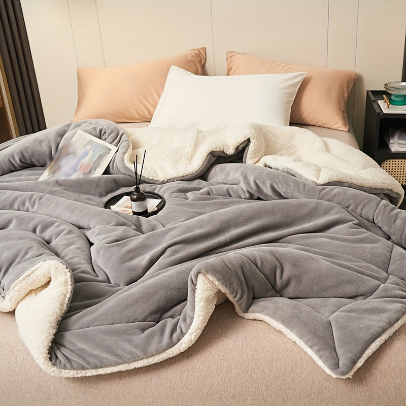 CozyWarm - Luxurious Milk Fleece Double-Sided Throw