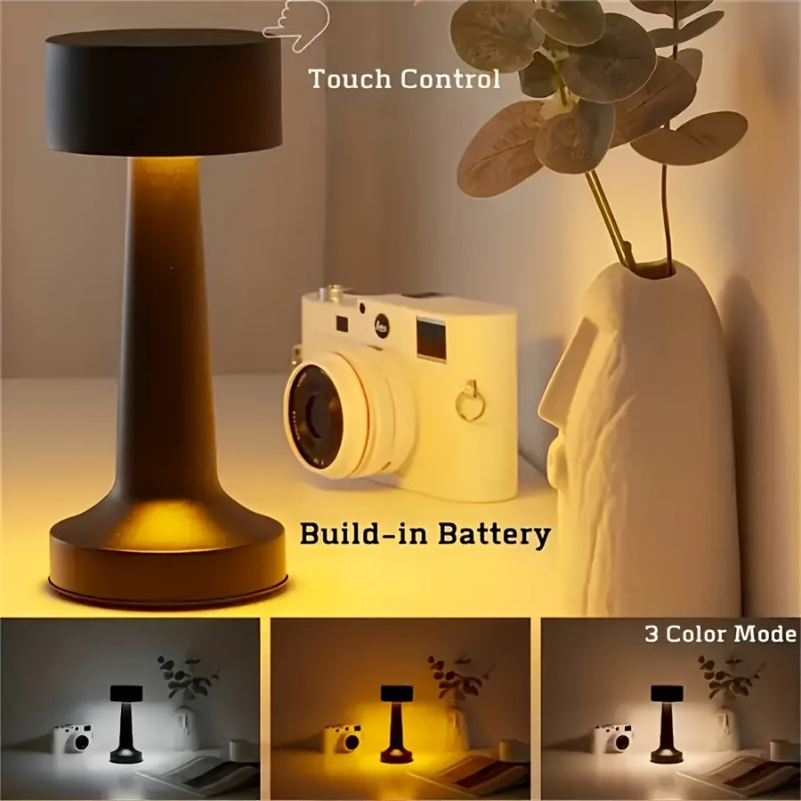 AuroraDesk - Modern Touch LED Desk Lamp with USB