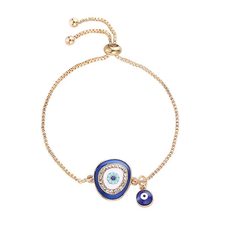 Ethnic Zippered Eye Bracelet - Selene With Unique Style