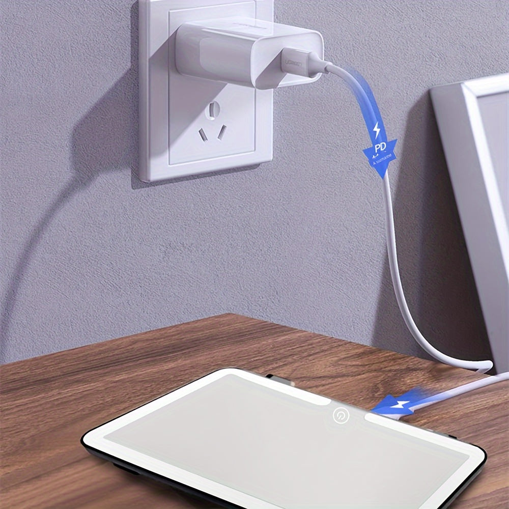 GlowMirror – Adjustable Makeup Mirror with USB Charging
