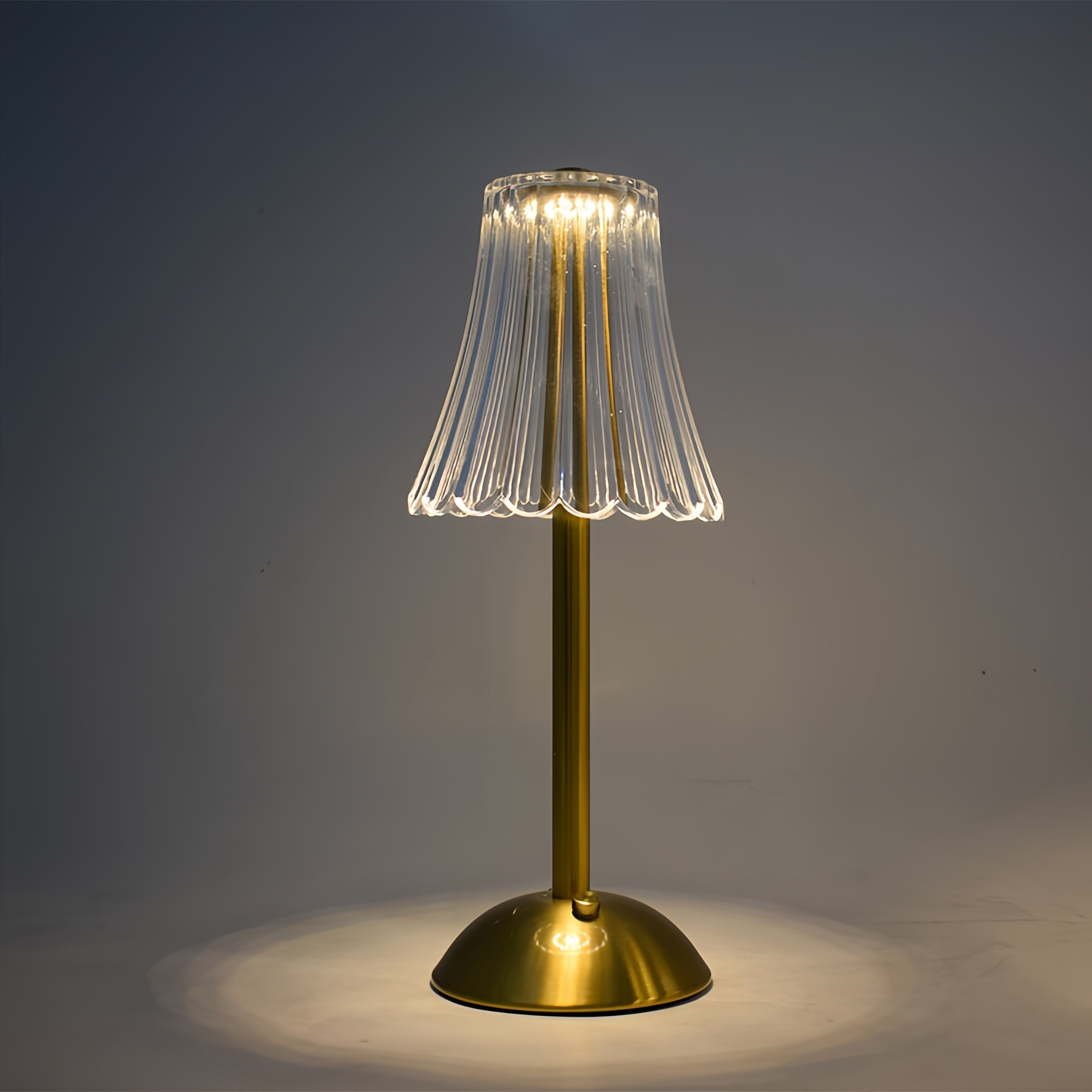 LumiGlow Table Lamp - Wireless LED Lighting with Touch