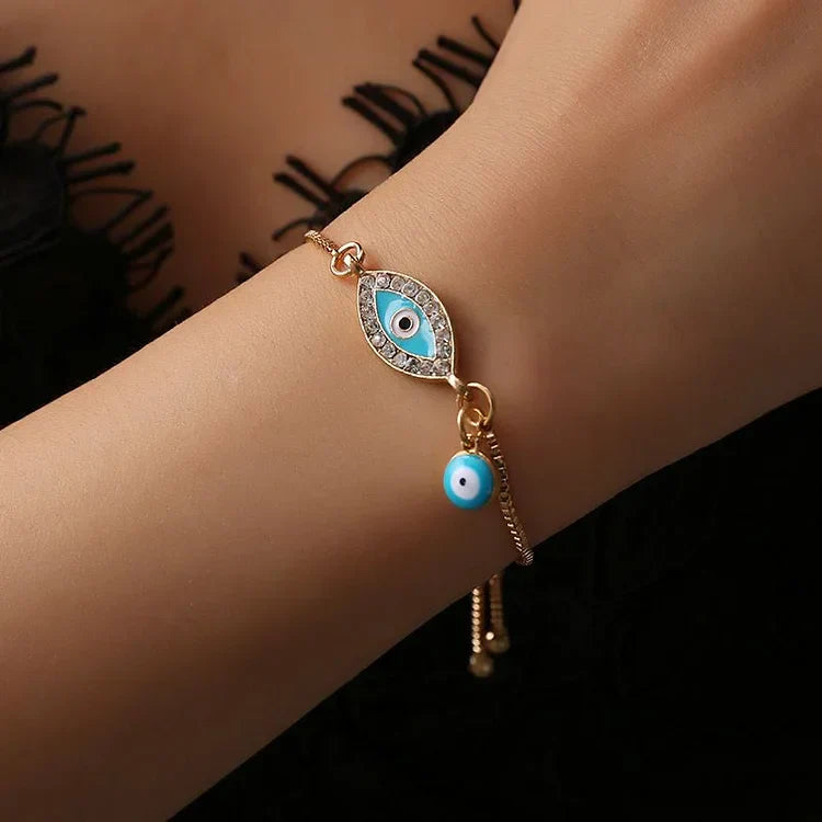 Ethnic Zippered Eye Bracelet - Selene With Unique Style