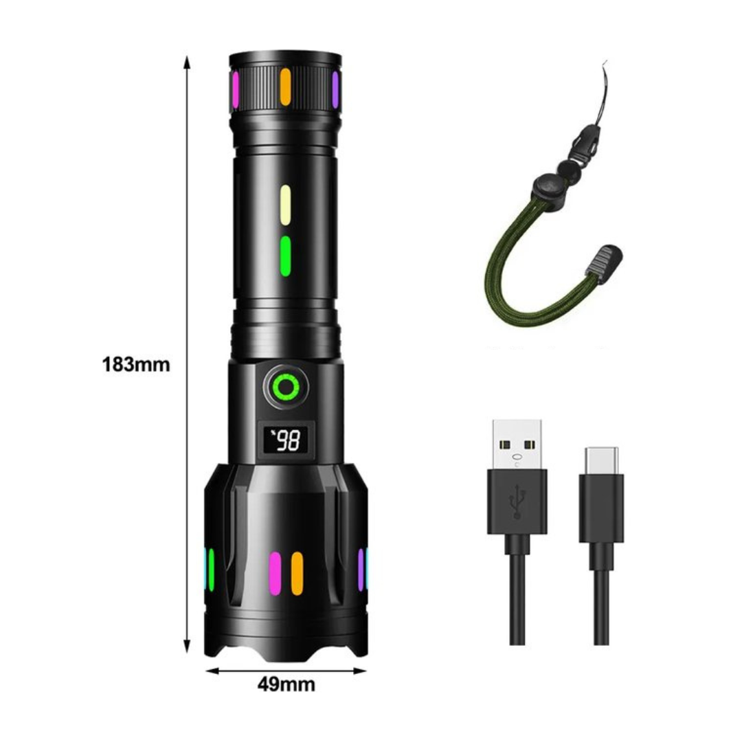 LumenPro – Powerful LED Flashlight for Adventure