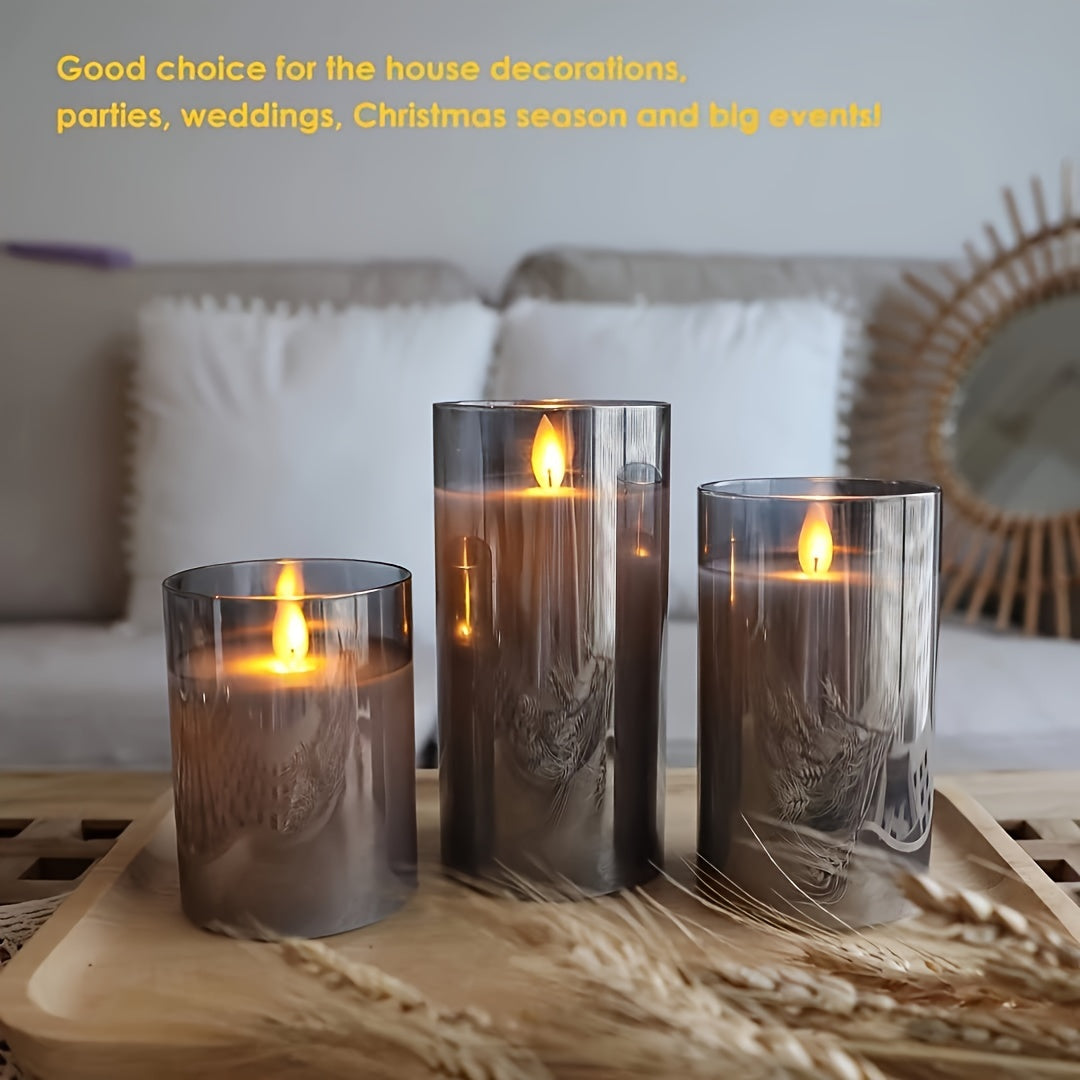 GlowCandle - Elegant LED Candle Set with Remote Control