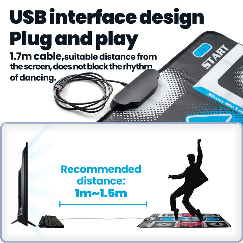 GroovePlay - Interactive Dance Mat for Home Entertainment