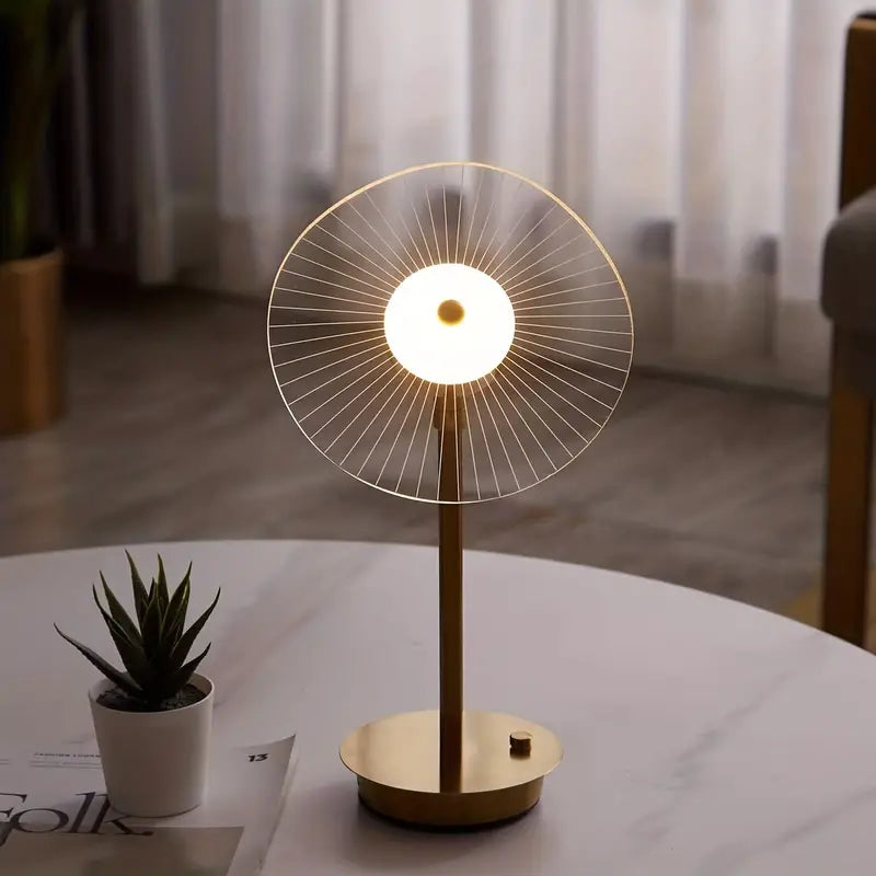 Elegant LED Desk Lamp with Adjustable Design