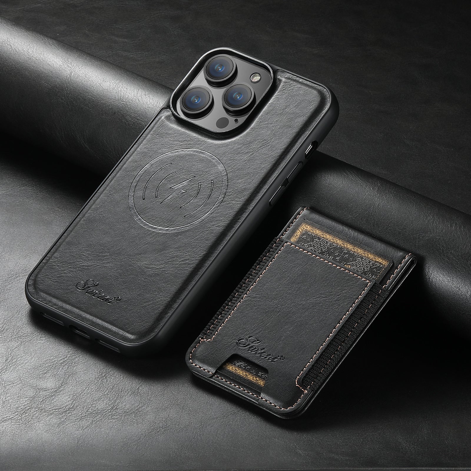 LuxLeather Case - Elegant Leather Phone Case with MagSafe
