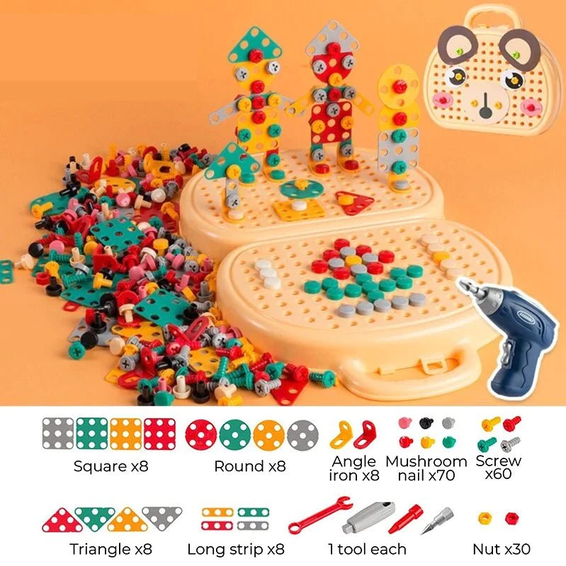 BuildMaster ToolBox – Creative Montessori Playset for Children