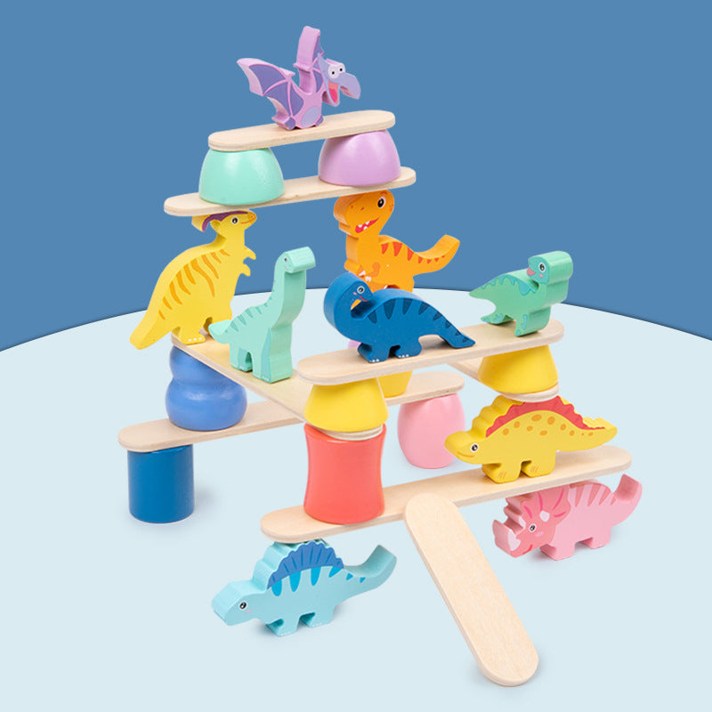 DinoStack Game – Creative Stacking Game for Kids