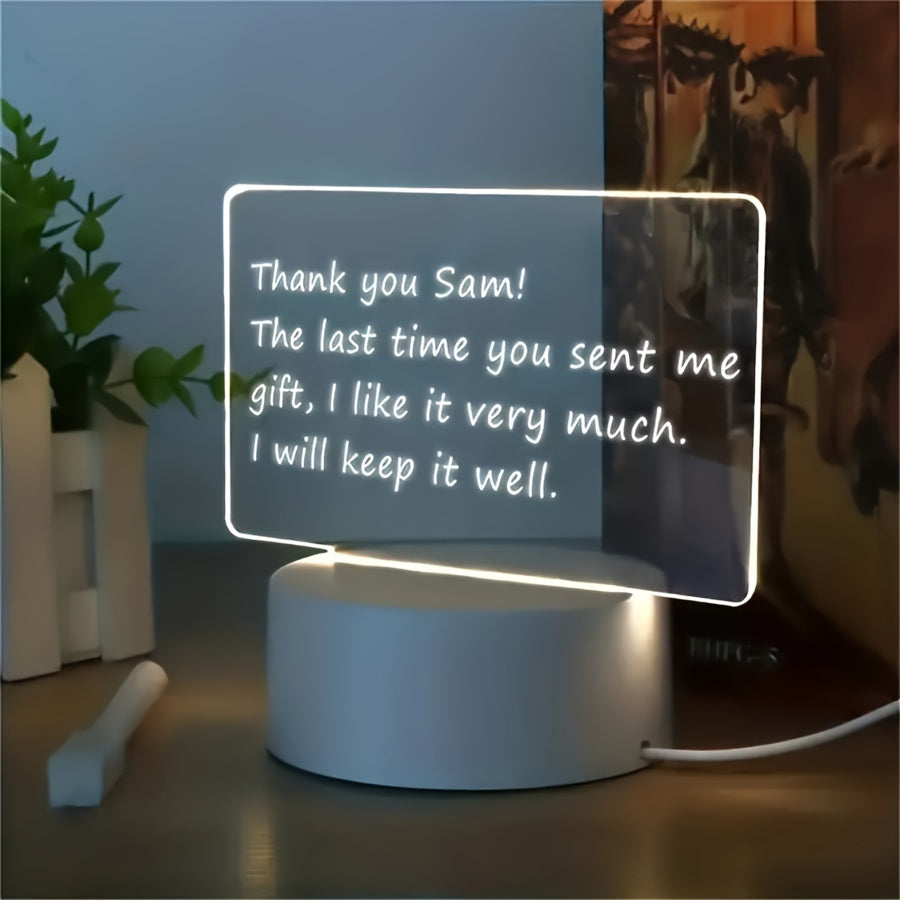 LumiBoard – Stylish LED Table Lamp with Pen Holder