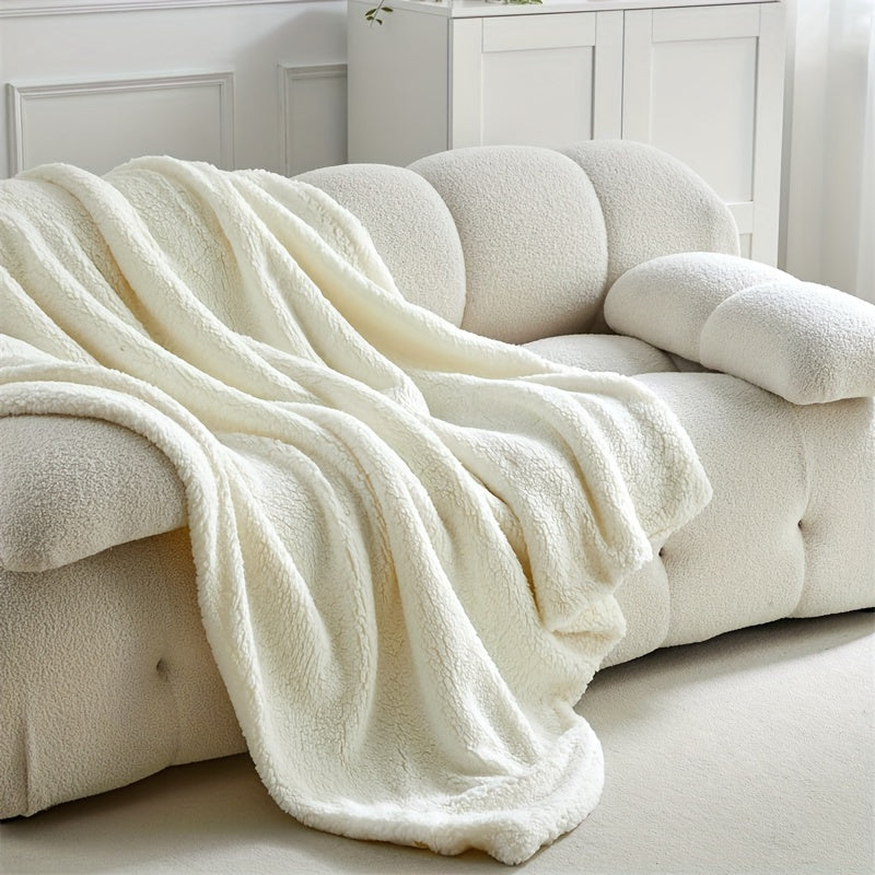 CozyWrap – Luxurious Sherpa Fleece Blanket for Winter Days
