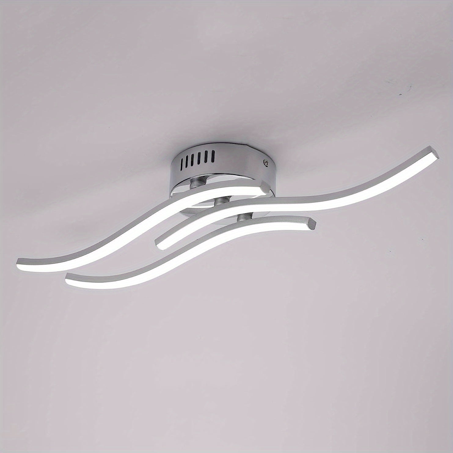 LumaCurve Light - Modern Dimmable LED Ceiling Light