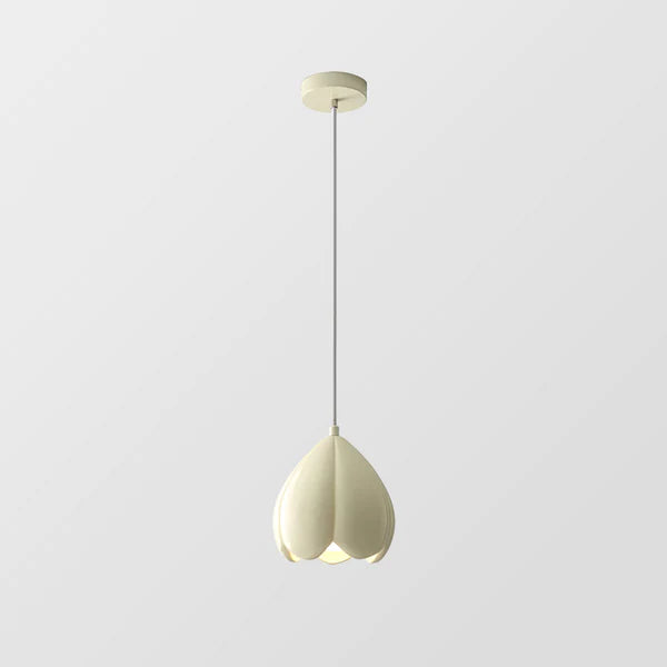 FlowerGlow Ceiling Lamp - Elegant Cream-Colored Ceiling Lamp for Warm, Atmospheric Interiors