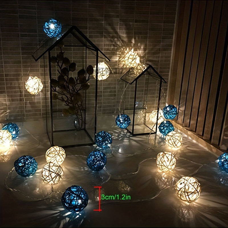 LuxAura – Elegant Rotslinga 2m med LED