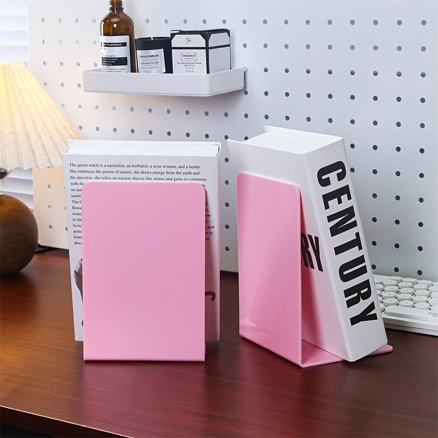 ClearStand - Elegant Clear Bookend Set of 2