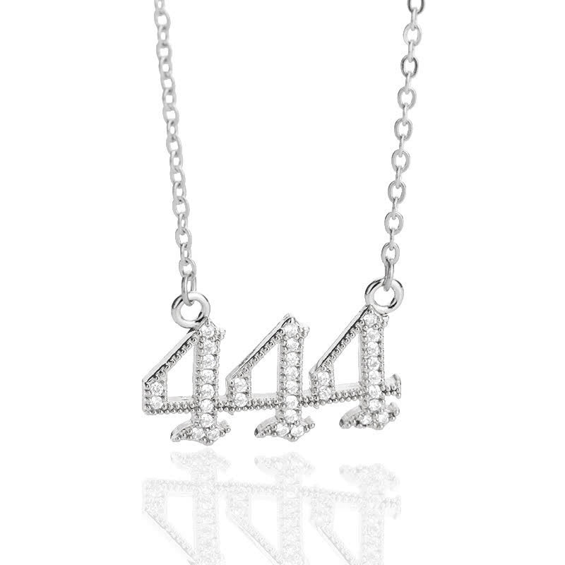 Seraphina Zirconia Angel Number Necklace - A Symbolism of Protection and Love