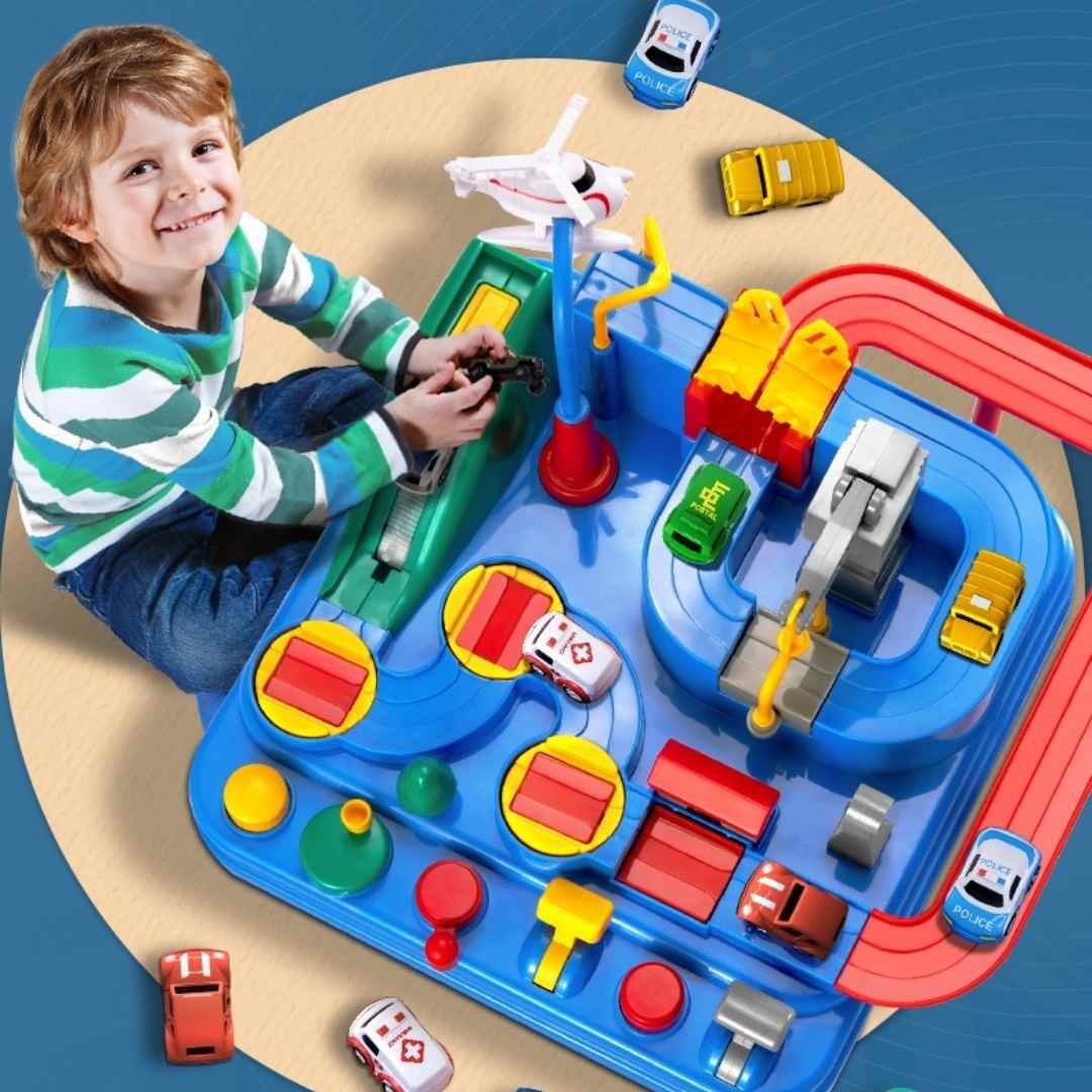 RescueTrack Adventure Set – Educational Preschool Toy