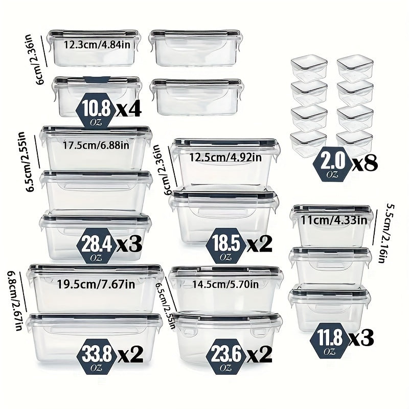 FoodSaver - 24-piece leak-proof kitchen storage set