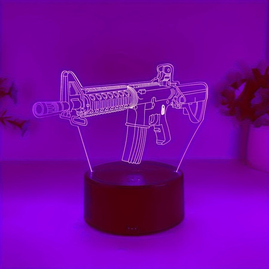 GeoLume - 3D LED Desk Lamp with Touch