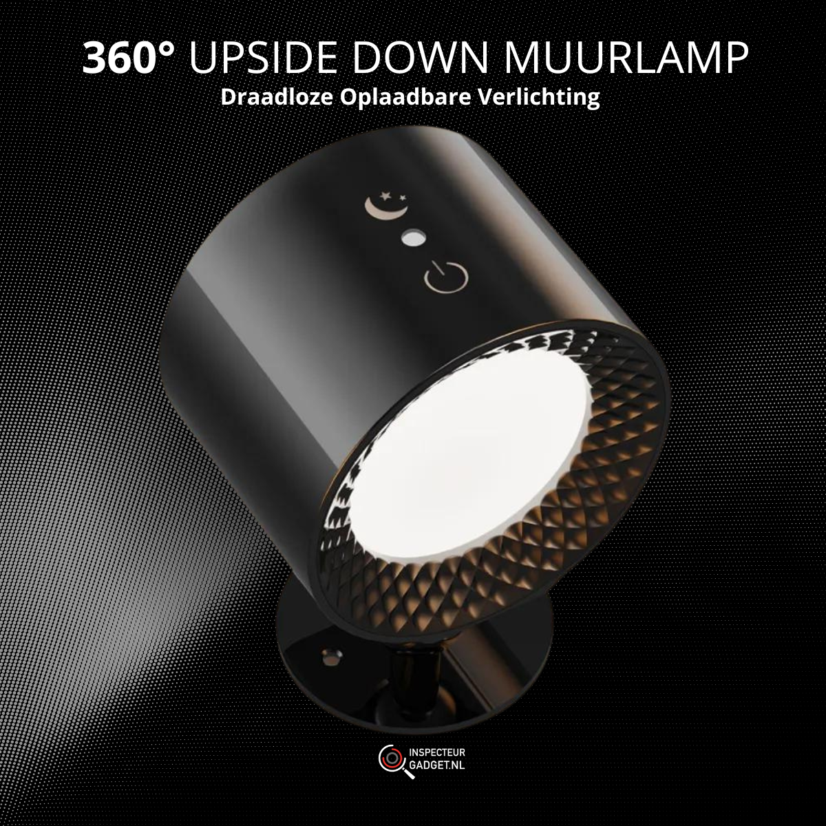 360° Up and Down Wall Lamp - Wireless Rechargeable Wall Lamp