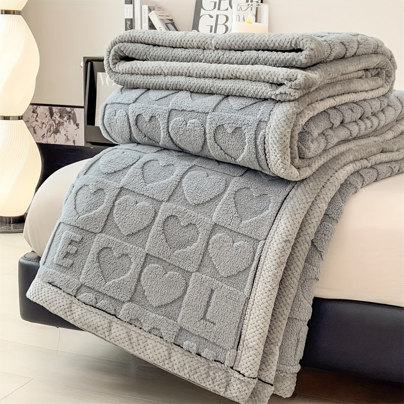 Stylish Coral Fleece Blanket for Ultimate Comfort