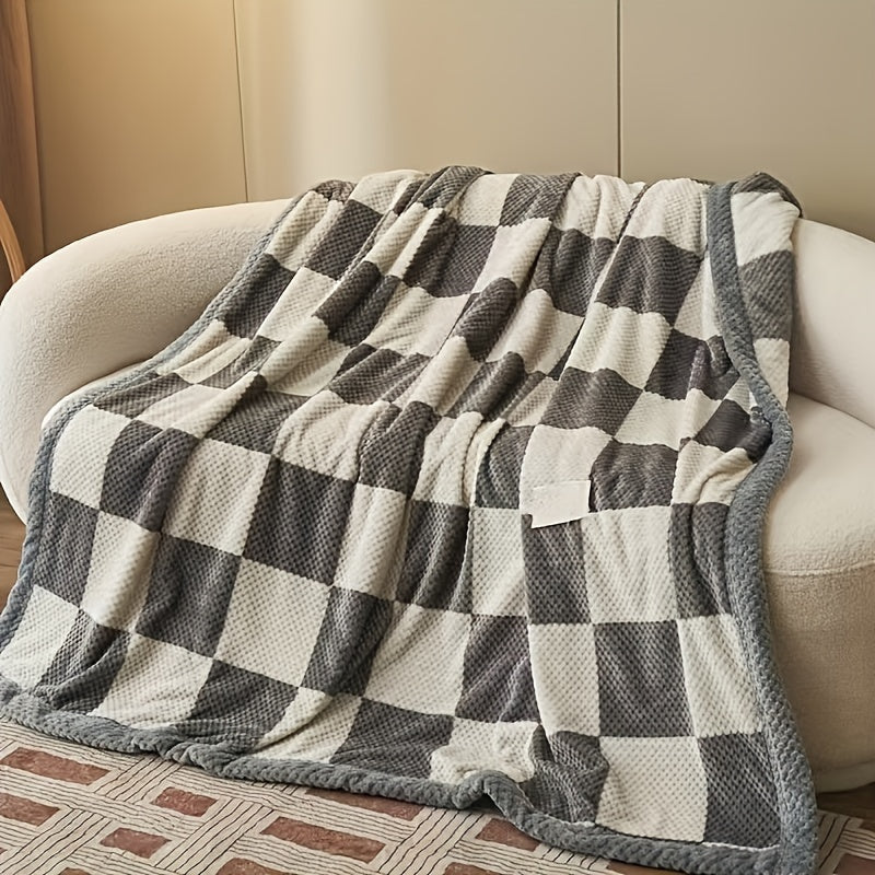 NLDD Coral Chips – Luxurious seasonal blanket for the living room
