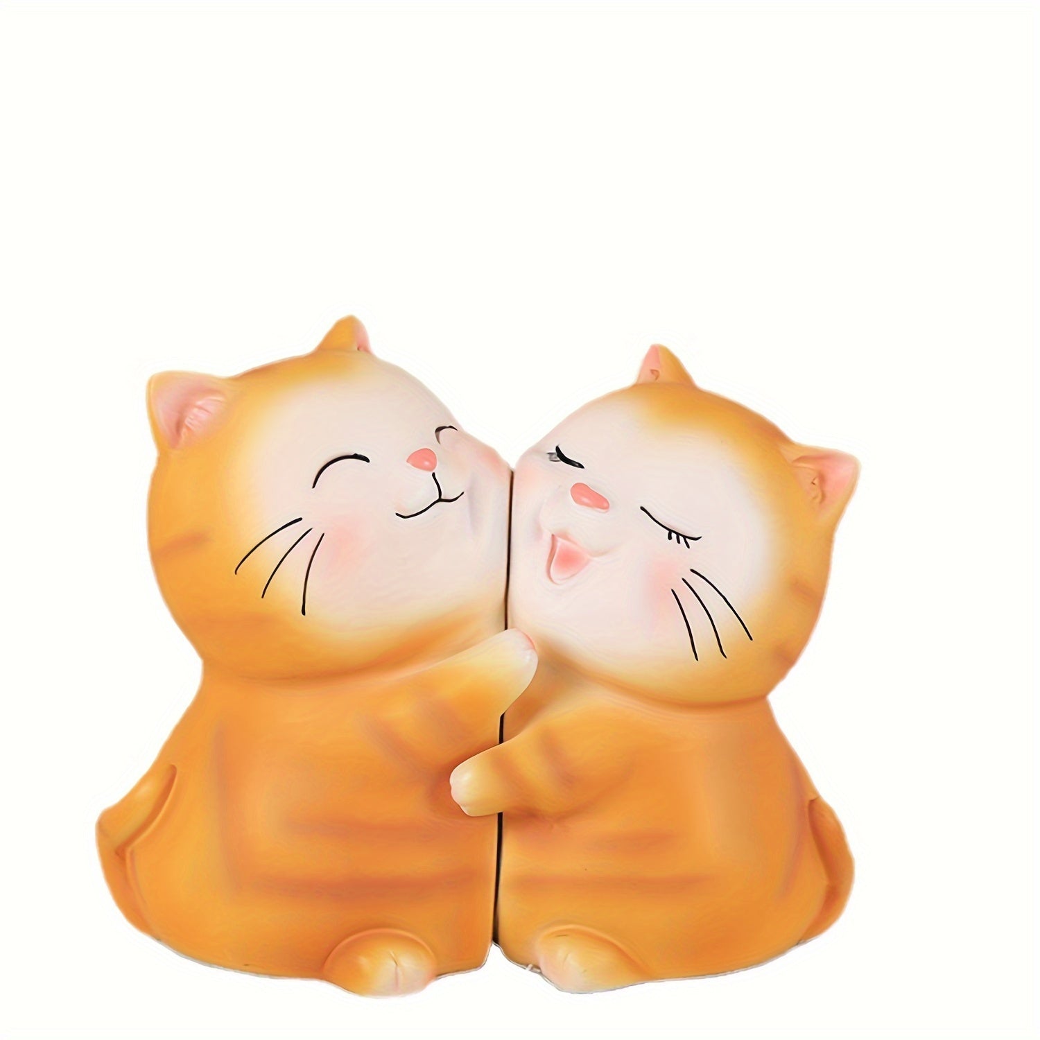 LoveCats - Romantic Resin Bookends