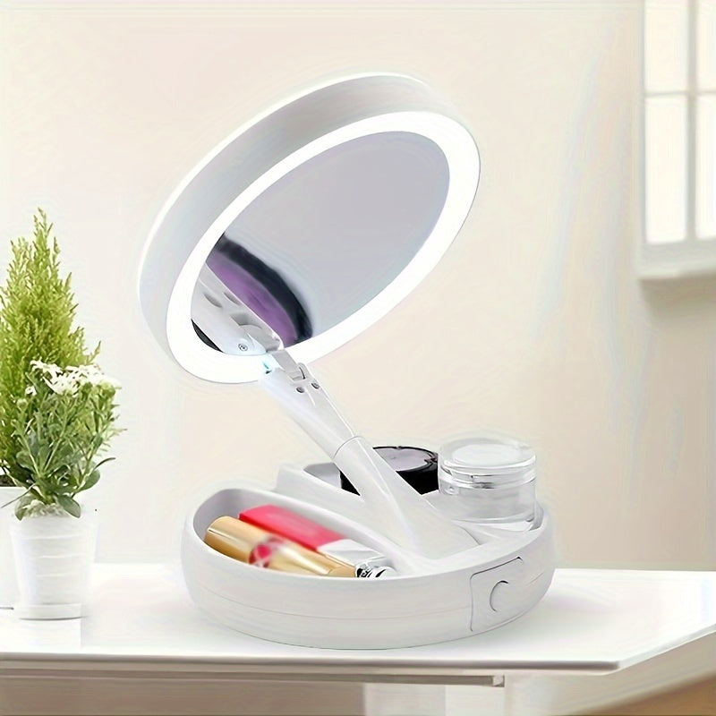 GlowMirror - Portable Make-up Mirror with LED