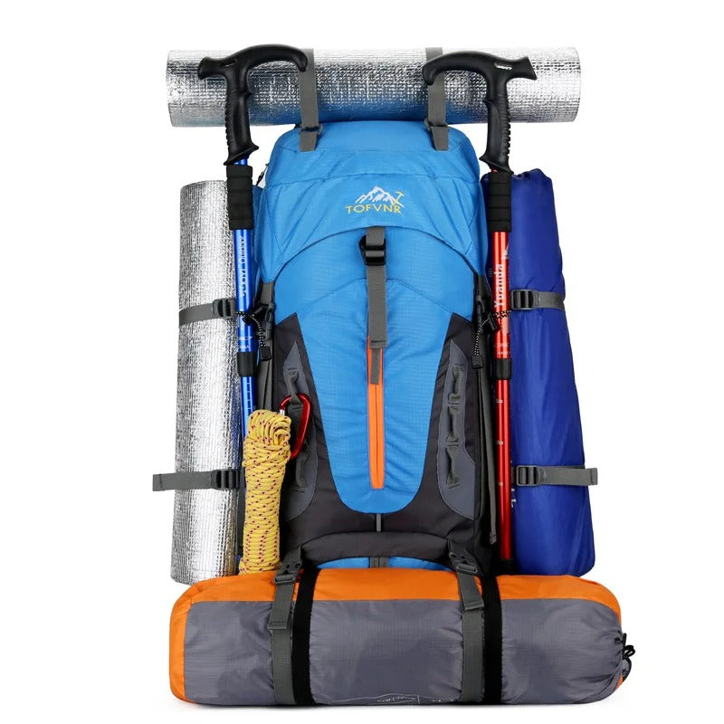 TrailBlazer Backpack – Rugged 65L Waterproof Backpack