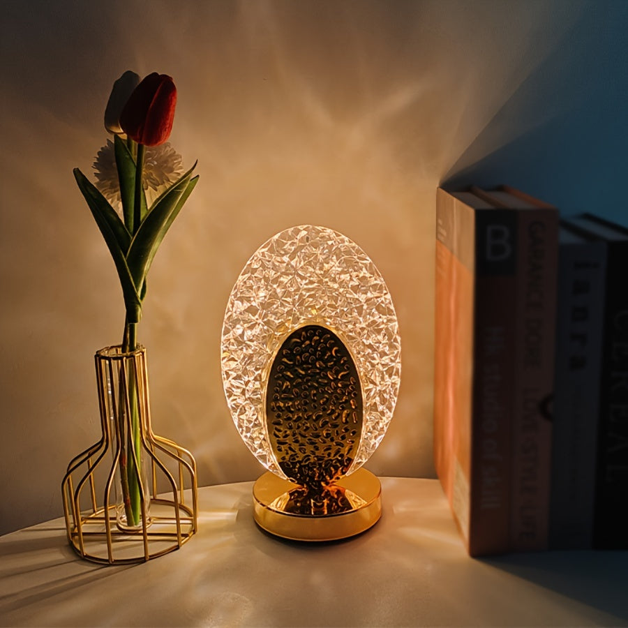 FeatherLamp - USB Touch Table Light with Unique Feather Design