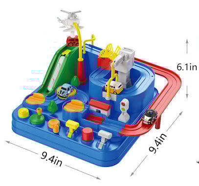 RescueTrack Adventure Set – Educational Preschool Toy