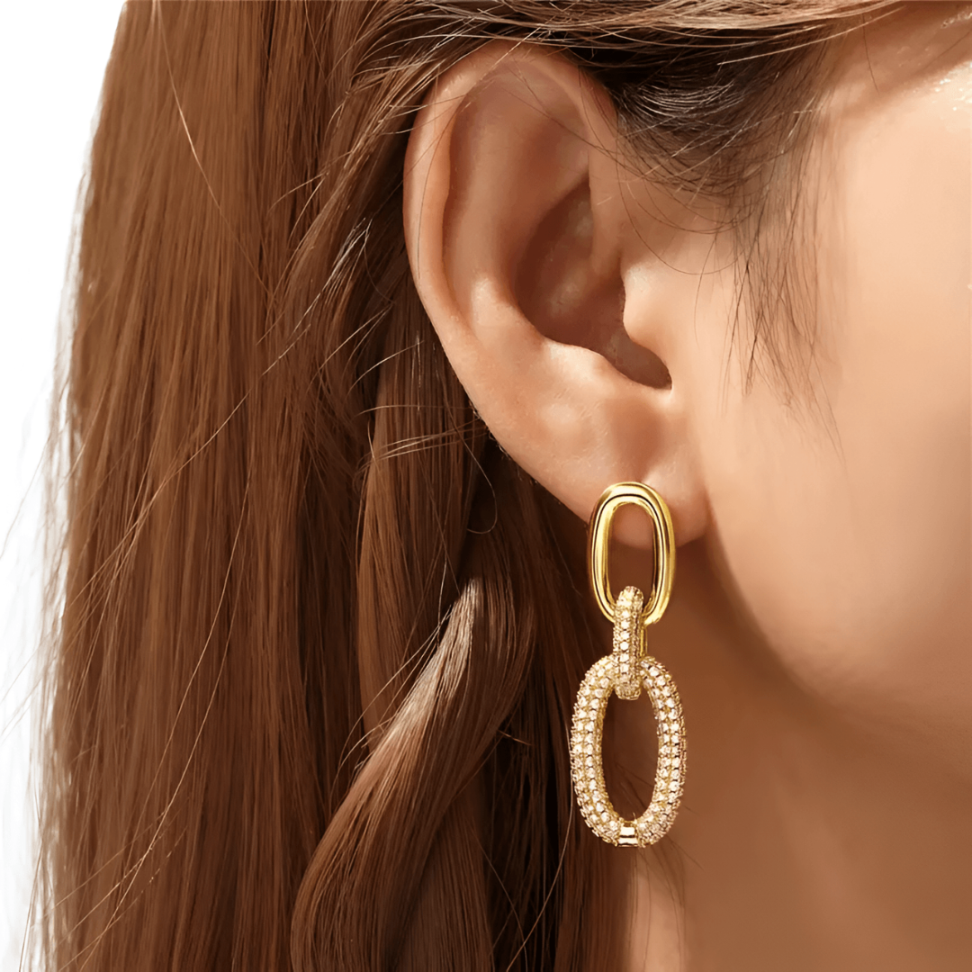 Aurora Sparkle Earrings – Elegant Earrings for a Luxurious Look