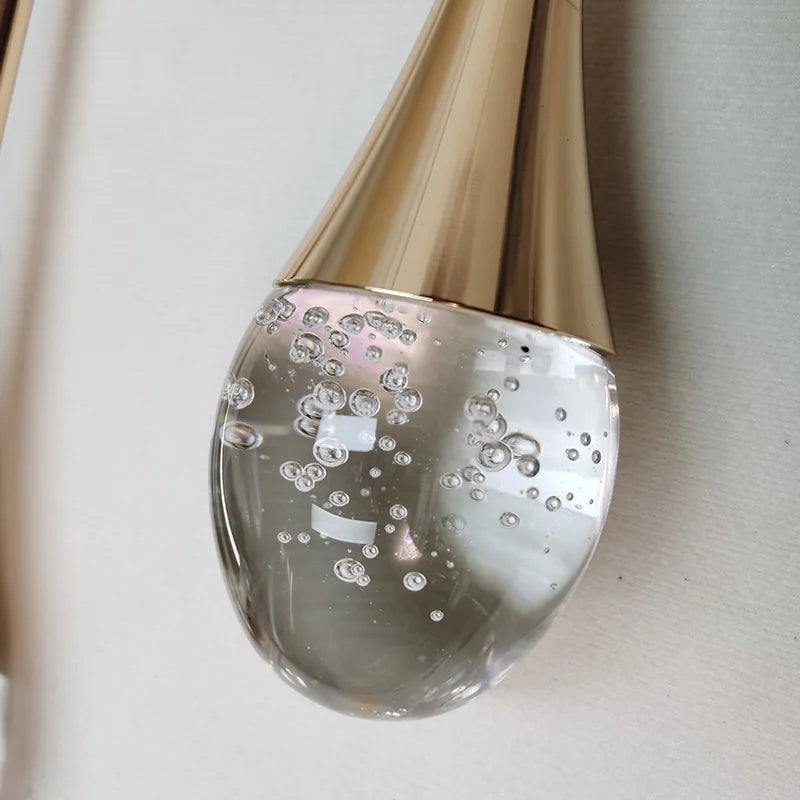Elegant Droppformad Vägglampa - Lyx för Ditt Inredning
