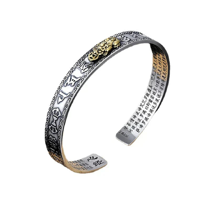 Tempting Silver Pixiu Bracelet for Wealth | Discover the Magic of Chinese Mythology