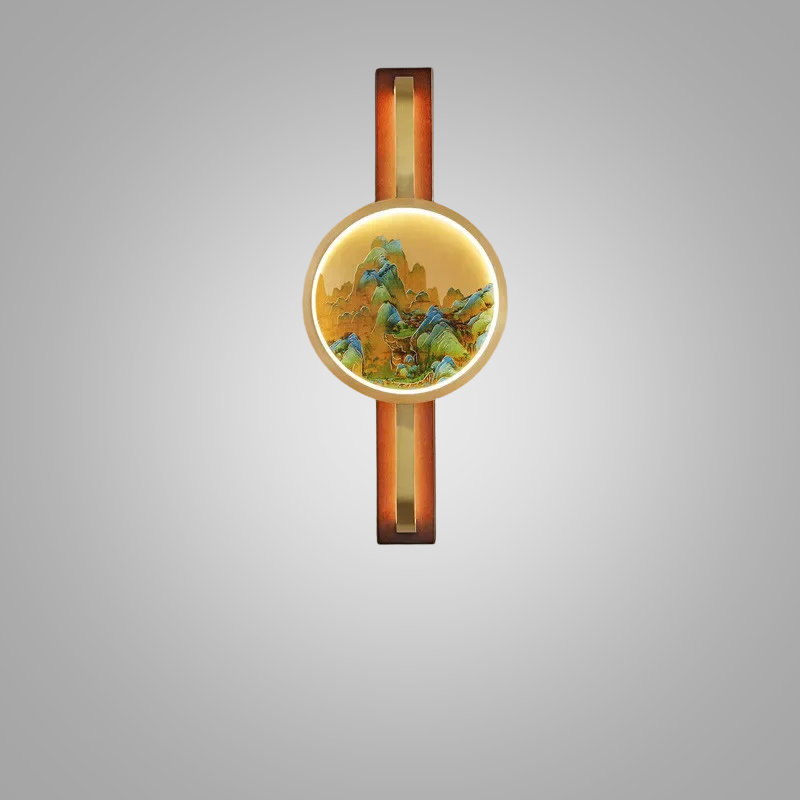 BrassGlow Wall Lamp - Elegant Brass Wall Lighting