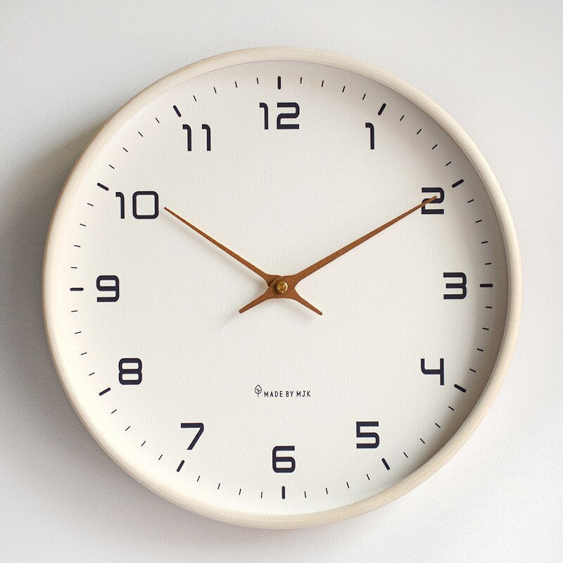 SereneTime – Natural Wooden Wall Clock