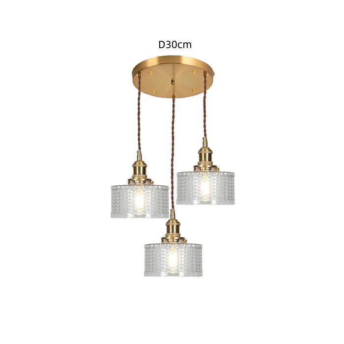 CrystalGlare - Vintage Crystal ceiling lamp
