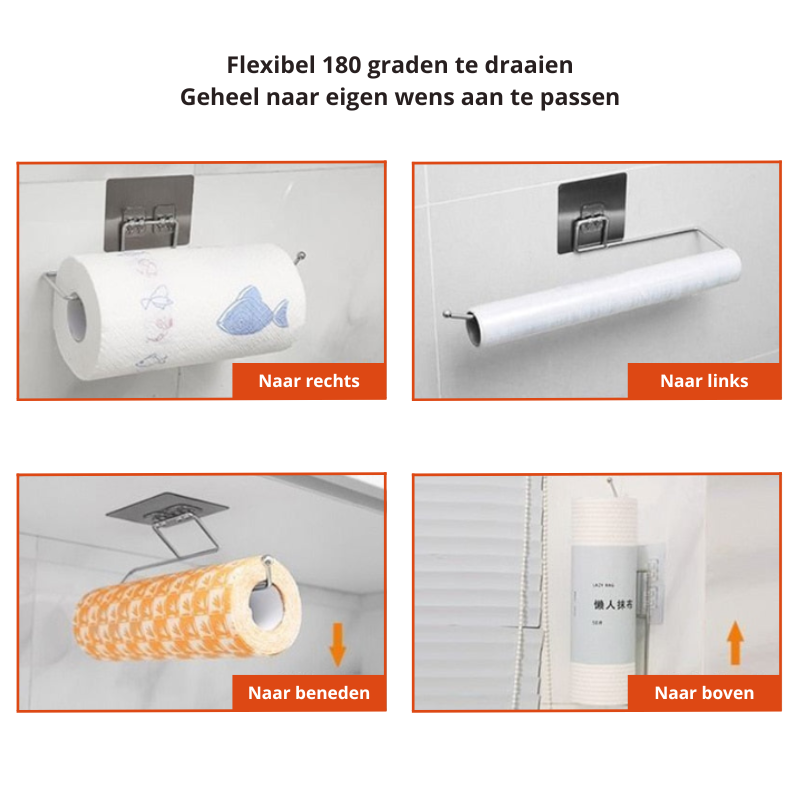 RollMate Holder – Practical Kitchen Paper Holder Set