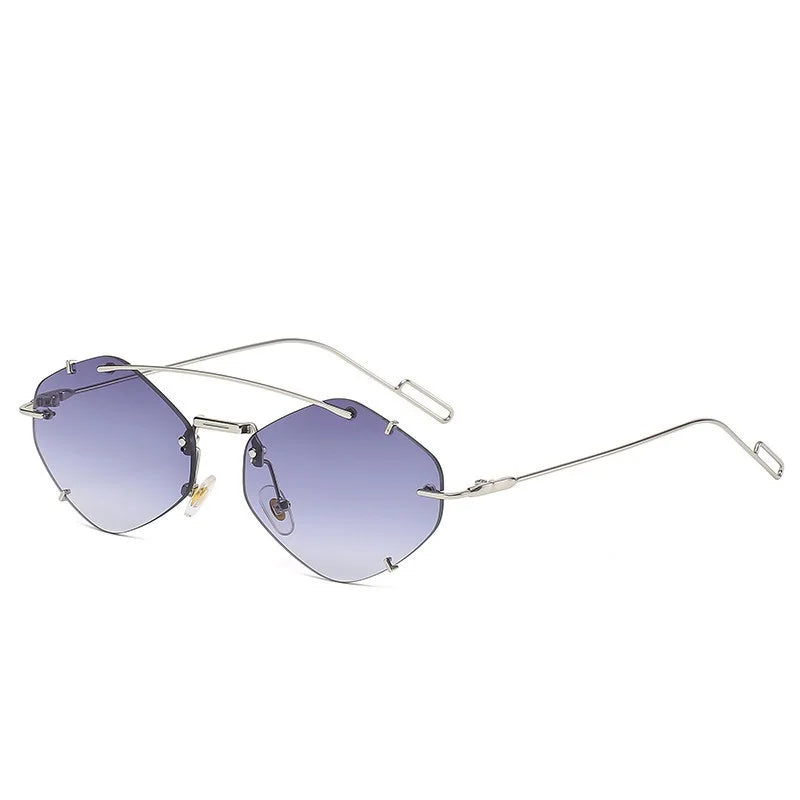 Lucia Eyewear – Trendy Rimless Sunglasses