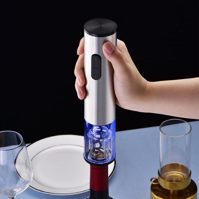 CorkEase – Luxury Electric Corkscrew for the Home