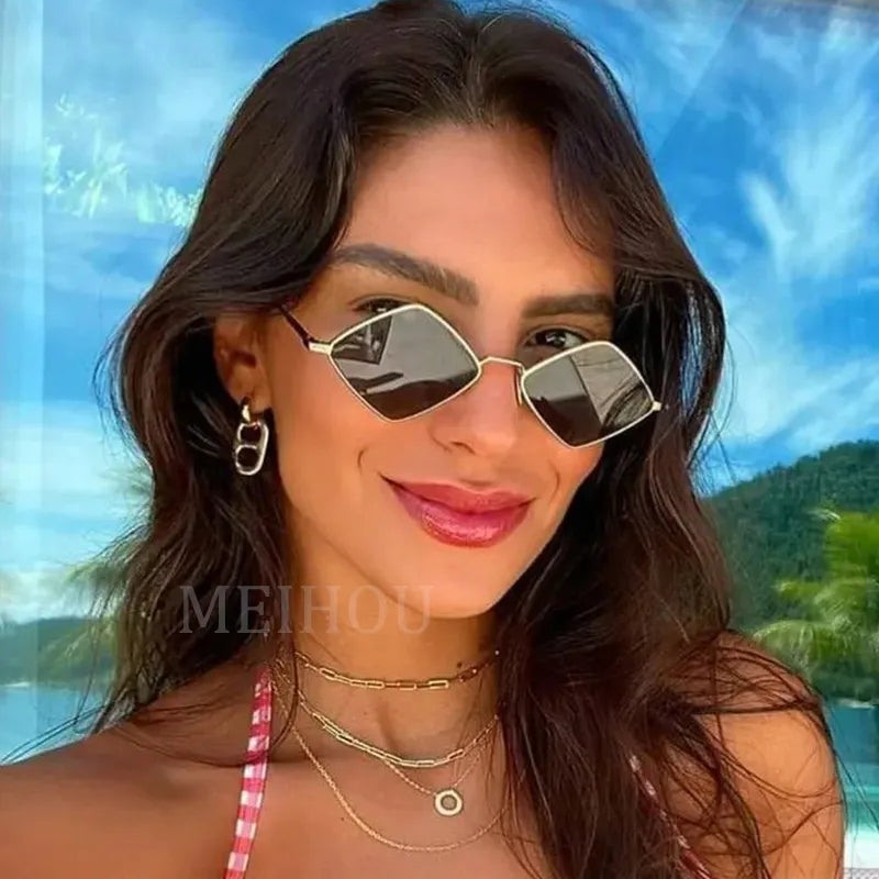 MayaVision - Retro Diamond Sunglasses