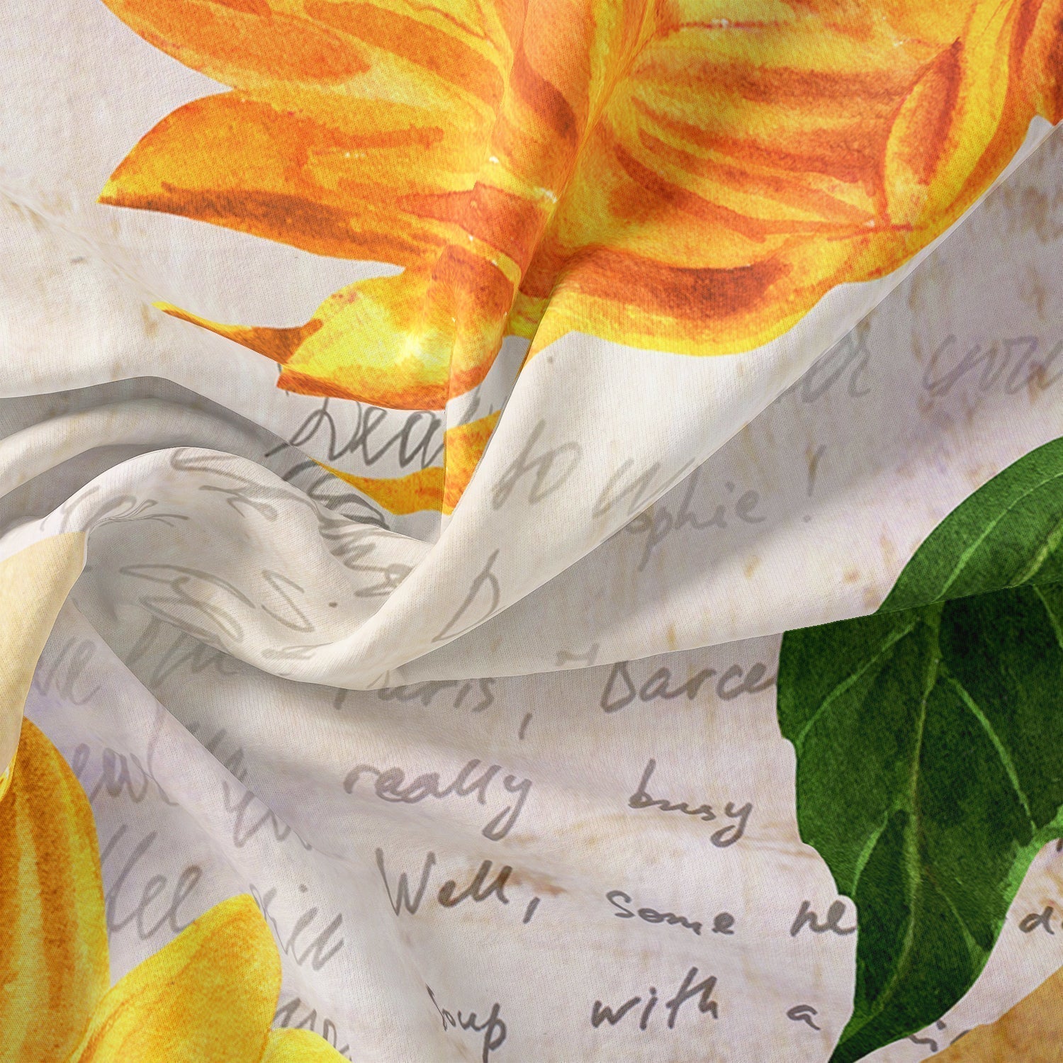 Soft Sunflower Bedding – Natural Bedroom Renewal